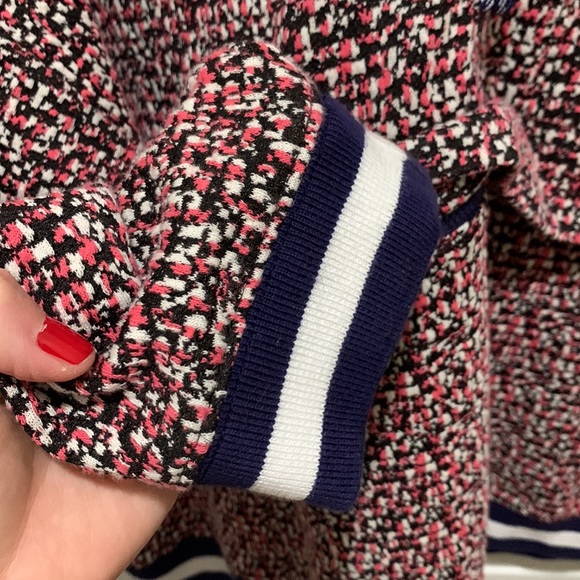 J. Crew speckled Jacquard Anorak pullover - Picture 5 of 9